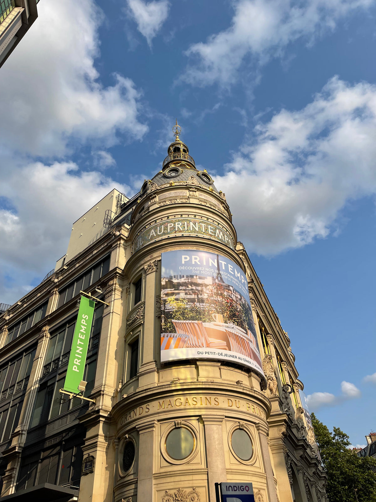 Six months at Printemps Haussmann