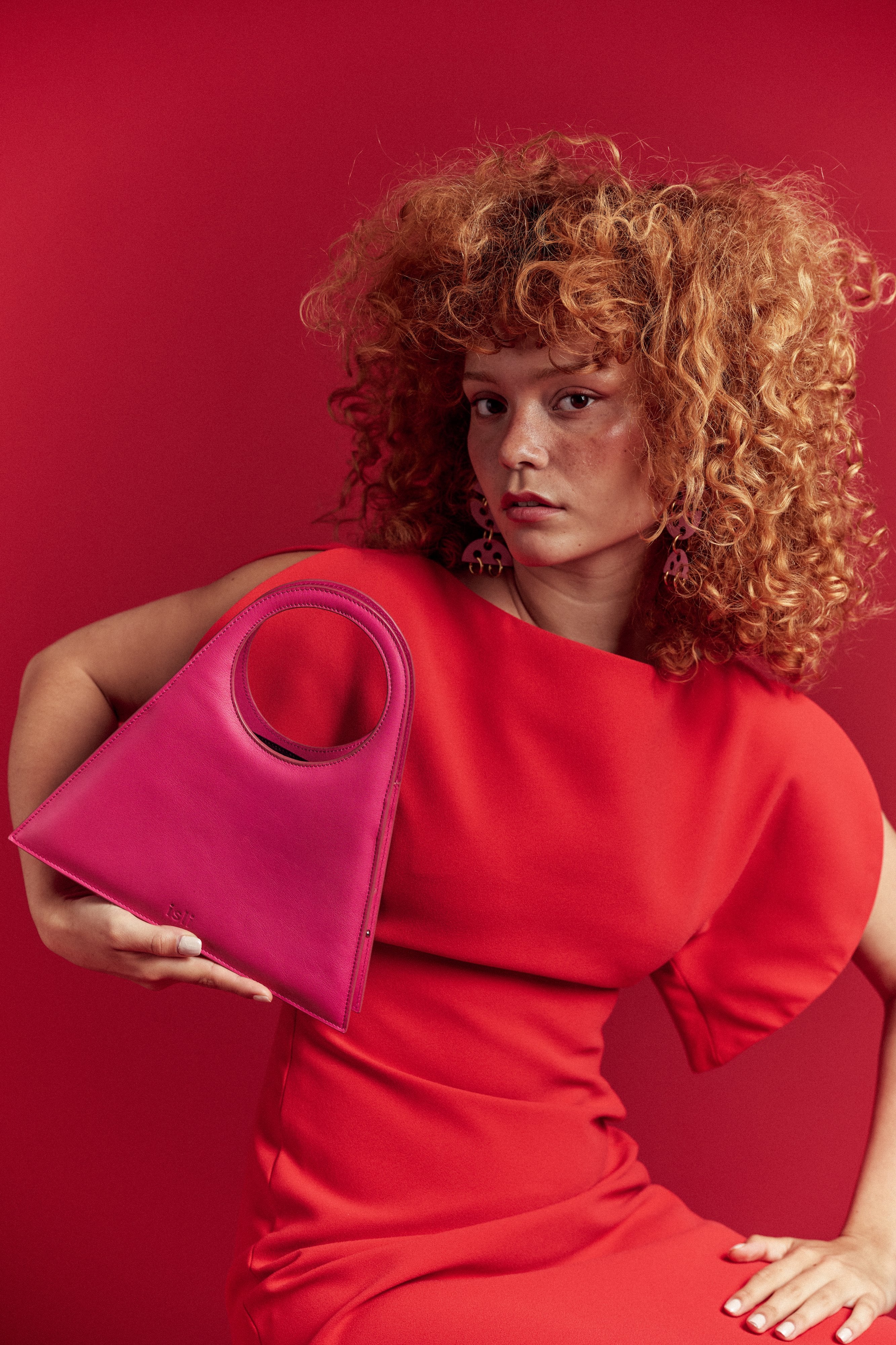 Toubkal Bag in Hot Pink