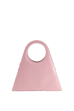 Tobkal Bag in Blush Pink, handmade recycled leather tote, ISLI Studio